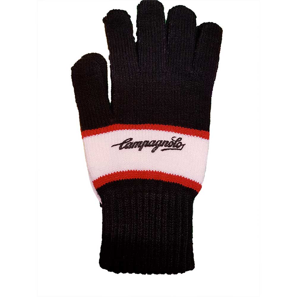 Campagnolo Tech wool gloves black white red